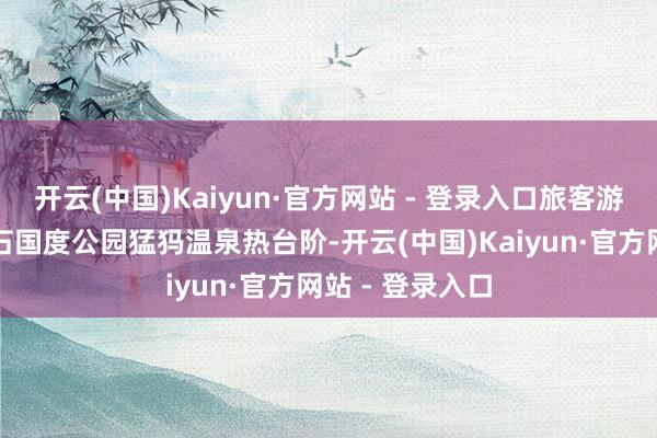 开云(中国)Kaiyun·官方网站 - 登录入口旅客游览好意思国黄石国度公园猛犸温泉热台阶-开云(中国)Kaiyun·官方网站 - 登录入口