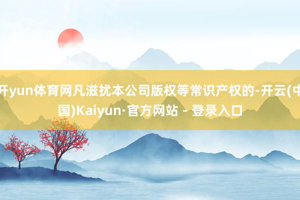 开yun体育网凡滋扰本公司版权等常识产权的-开云(中国)Kaiyun·官方网站 - 登录入口